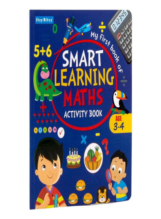 itsy-bitsy Itsy Bitsy My First Smart Learning Maths Activity Book (3-4 Years) - 64 Pages | Fun Early Learning Workbook for Preschool Kids - Image 1